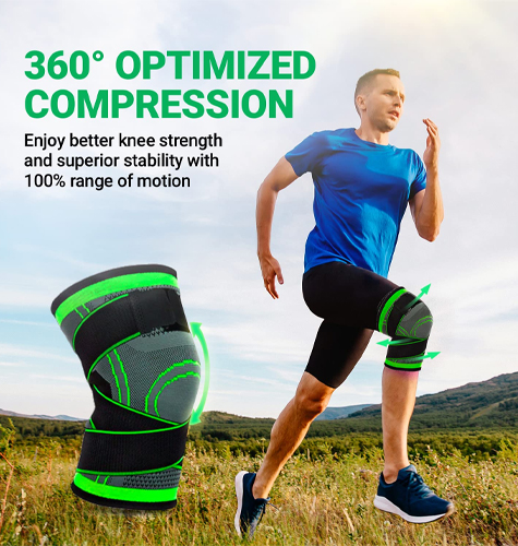 CARESOLE Circa Knee Sleeve - Compression Knee Sleeves for Men and Women